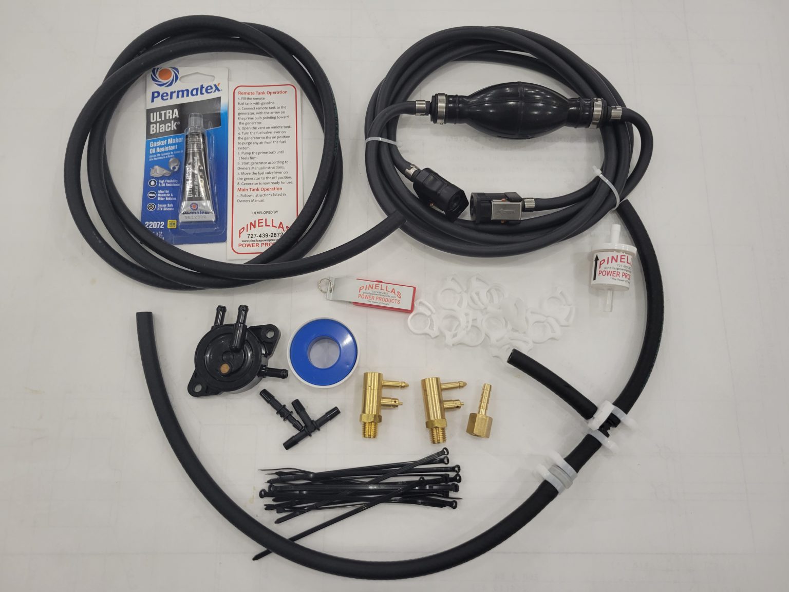 Predator 5000 Extended Run Time Fuel Kit with fuel pump included.